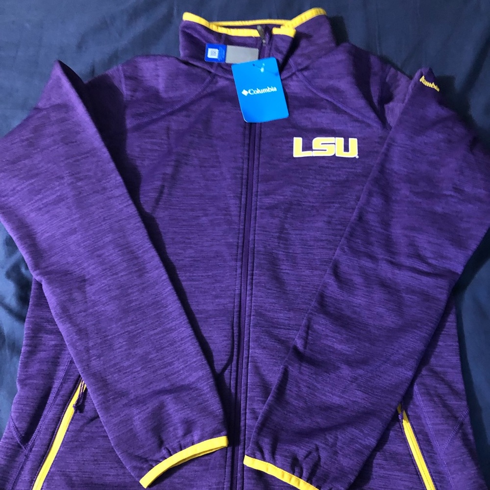 LSU Tigers Women’s Columbia Sapphire Trail Jacket (Large) Retails For $75